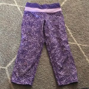 Champion Girls Capri, size 7-8, purple